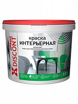 Краска ВД интерьерная  3кг акриловая ОРЕОЛ ДИСКОНТ *4/144 на сайте Стройсервис
