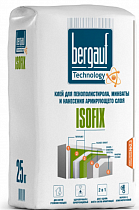Клей для ППС и минваты Isofix  Bergauf, 25 кг, 1/56 на сайте Стройсервис
