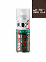 Грунт-эмаль по ржавчине шоколадная 520мл KU-318017 KUDO на сайте Стройсервис
