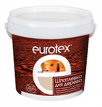 "EUROTEX" (шпатлевка для дерева) белый 1,5 кг на сайте Стройсервис
