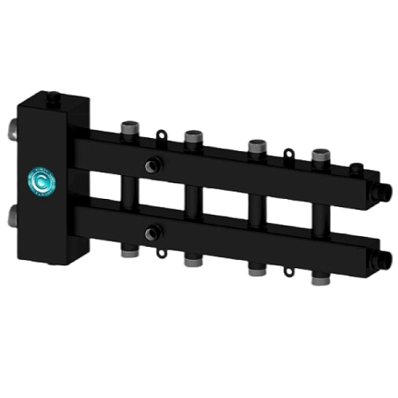 Гидравлический разделитель совмещенный с коллектором Север-Компакт М5 (сталь 09Г2С) на сайте Стройсервис
