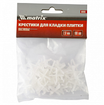 Крестики для кафеля 2мм MATRIX (100шт./упак.) на сайте Стройсервис

