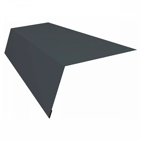 Планка карнизная 65*100*2м  RAL 7024 Серый графит на сайте Стройсервис
