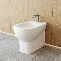 Биде SANITA LUXE  "INFINITY QUADRO" на сайте Стройсервис
