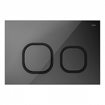 Панель механическая двойная IDDIS "Uniglass" черная на сайте Стройсервис
