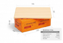 ПЕНОПЛЭКС СТЕНА®  50мм*1185*585*7шт (1уп=0,2429м3=4,8526м2)  на сайте Стройсервис
