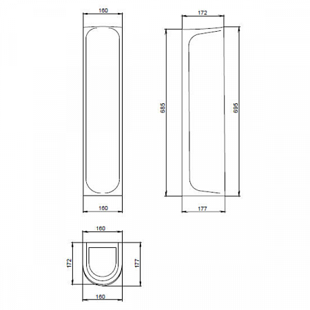Пъедестал Вест белый Santeri (3)
