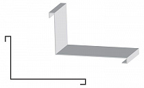 Планка Примыкания Верх 115мм*180мм*2м RAL 7024 Серый графит на сайте Стройсервис
