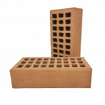 Кирпич 1,0 ЛИЦЕВОЙ ШОКОЛАД накат "Кора дерева" Ревда М-150  250*120*65   на сайте Стройсервис
