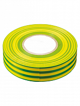 Изоляционная лента STEKKER INTP01319-20 0,13*19мм, 20 м. желто-зеленая на сайте Стройсервис
