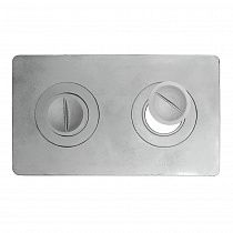 Плита 585*340 двухконфорочная П2-1 Бежецкий ЛМЗ на сайте Стройсервис
