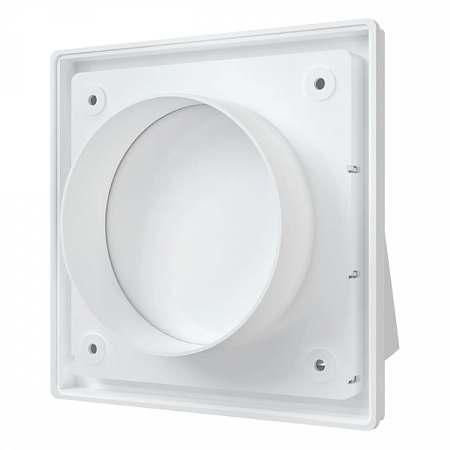 Решетка с обратным клапаном 1515К10ФВ D100 пластик белый ERA (2)