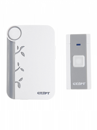 СТАРТ 003 звонок беспроводной, 80м, 36 мелодий, индикатор, 3 ур.громкости, 65-85дБ на сайте Стройсервис
