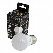 ВАШЕ СИЯТЕЛЬСТВО лампа св/д шар G45 E27 5W(500lm) 4000K 4K 78x45 матов, пласт/алюм. IC-драйвер 2г на сайте Стройсервис
