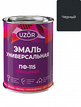 ПФ-115 черная "Узор" фас 0.8 кг на сайте Стройсервис
