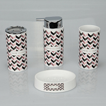 Набор для ВК V Type 144( пластик, дозатор, мыльница, стакан, стакан для щеток) Sanitaryware на сайте Стройсервис
