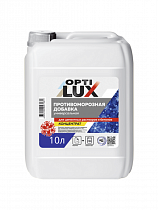 АНТИФРИЗ Добавка противоморозная ОПТИЛЮКС (-25 С) концентрат 1:9,10л  на сайте Стройсервис
