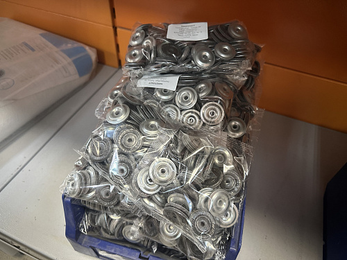 ПРЕСС шайба D-30мм оцинкованная полиуретановый уплотнитель 1 упак = 100 шт  на сайте Стройсервис
