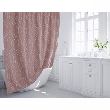 Штора для ванной комнаты FIXSEN FUTURE FX-1511