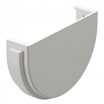 Заглушка желоба Docke PREMIUM пломбир ПВХ на сайте Стройсервис
