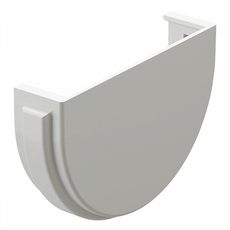 Заглушка желоба Docke PREMIUM пломбир ПВХ на сайте Стройсервис
