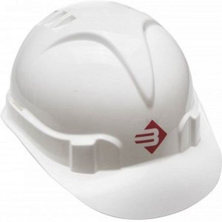Каска защитная ЗУБР "МАСТЕР", белая на сайте Стройсервис
