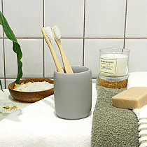 Стакан д/зубных щеток Loft, цемент,75384 Master House на сайте Стройсервис

