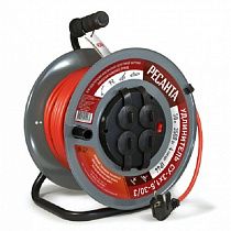 УДЛИНИТЕЛЬ СИЛОВОЙ НА МЕТАЛЛИЧЕСКОЙ КАТУШКЕ РЕСАНТА СУ-3Х1,5-30/3 на сайте Стройсервис
