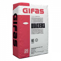 Шпатлевка гипсовая Gifas Universal 25кг (Гифас) на сайте Стройсервис
