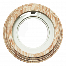 Рамка 1-м Лизетта ретро ABS-пластик карельская сосна  на сайте Стройсервис
