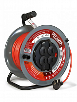 Удлинитель на катушке 4х50м с/з 16А 3500Вт СУ-3x1,5-50/3 61/118/8 Ресанта на сайте Стройсервис
