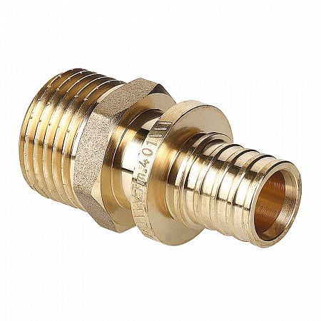 Муфта аксиальная 16х1/2" НР латунь VALTEC на сайте Стройсервис
