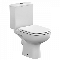 Унитаз-компакт "COLOUR NEW CLEAN ON" стандарт с микролифтом Cersanit на сайте Стройсервис
