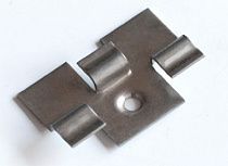 Кляймер 8*10*30 мм. из  стали на сайте Стройсервис
