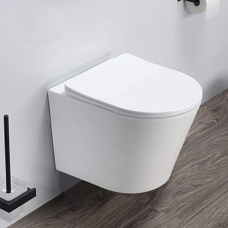 Унитаз подвесной 105MW безободковый белый матовый COMFORTY на сайте Стройсервис
