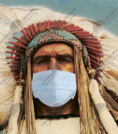 Маска   ЗАЩИТНАЯ трехслойная 1уп=50шт на сайте Стройсервис
