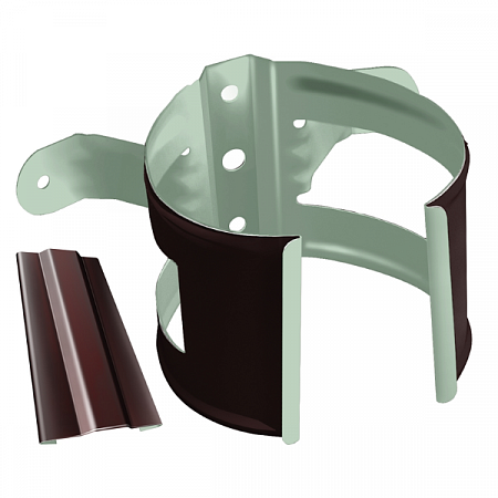 Grand Line OPTIMA Кронштейн трубы на дерево 90мм 8017 на сайте Стройсервис
