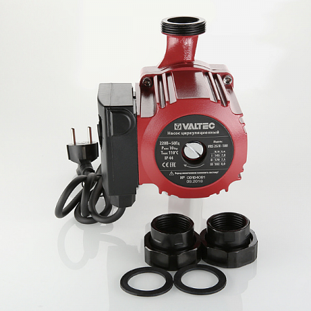 Насос циркуляционный RS 25/8-180 с гайками VRS.258.18.0 VALTEC