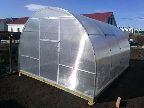 Вставка д/теплицы "Новая-Цинк" 3*2*2,1м труба ОЦ проф 20*20мм на сайте Стройсервис
