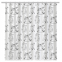 Штора для ванной комнаты FIXSEN TEDDY WASH FX-1505 на сайте Стройсервис
