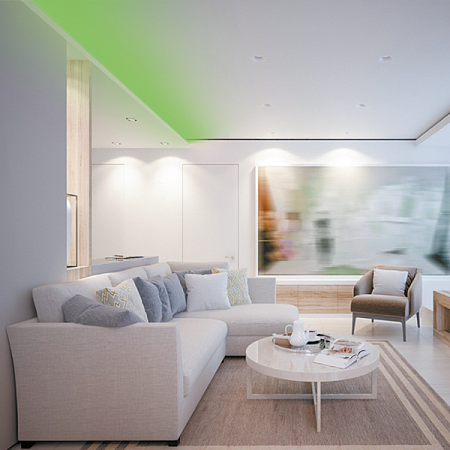 Лента светодиодная 24V 11W/m COB 352led/m IP20 зеленый 5м*10мм 00-359 APEYRON Electrics (1)