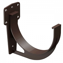 Кронштейн желоба Docke PREMIUM шоколад ПВХ на сайте Стройсервис
