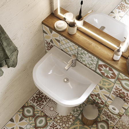 Умывальник-тюльпан 