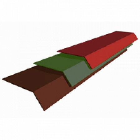 Планка карнизная 65*100*2м RAL 6005 Зеленый мох на сайте Стройсервис
