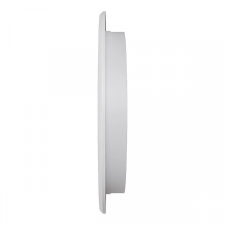 Решетка приточно-вытяжная с фланцем 16РКC пластик белый ERA (1)