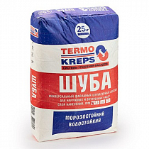 Штукатурка фактурная TERMOKREPS ШУБА 2мм 25кг на сайте Стройсервис
