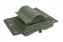 Вентиль кровельный Vilpe Pelti KTV зеленый Финляндия на сайте Стройсервис
