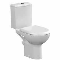 Унитаз-компакт "NATURE NEW CLEAN ON" стандарт с микролифтом Cersanit на сайте Стройсервис
