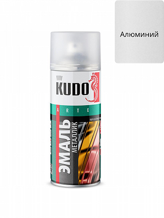 Эмаль универсальная металлик REFLECTIVE FINISH алюминий 520мл KU-1025 KUDO на сайте Стройсервис
