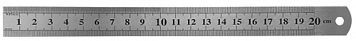 Линейка измерительная 400 мм металлическая 19004 FIT на сайте Стройсервис
